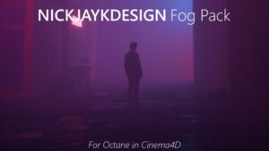 دانلود مجموعه پروژه Cinema 4D مه برای اکتان رندر Fog Presets Pack