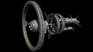 مدل سه بعدی ایستگاه فضایی Babbage Station
