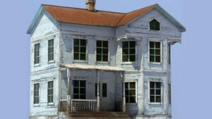 مدل سه بعدی خانه آمریکایی قدیمی Old American House