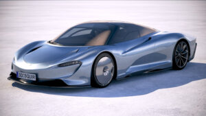 مدل سه بعدی خودرو مک لارن McLaren Speedtail 2020