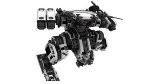 مدل سه بعدی ربات جنگی Vertical Tank