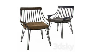 مدل سه بعدی صندلی Valdichienti Diva Chairs