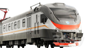 مدل سه بعدی قطار برقی Electric Train EP2D