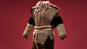 مدل سه بعدی لباس زرهی سرباز قدیمی Costume Chain Mail Soldier