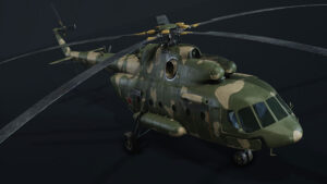 مدل سه بعدی هلیکوپتر جنگی Mi-17V-5 Military