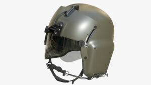 مدل سه بعدی کلاه خلبان Gentex HGU-56/P Helmet