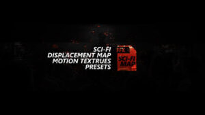 مجموعه پریست افترافکت تکسچر سطوح سخت Sci-Fi Displacement Map