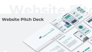 قالب پاورپوینت ارائه وبسایت Website Pitch Deck