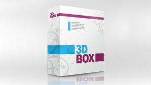 اکشن فتوشاپ ساخت جعبه سه بعدی Brilliant 3D Box