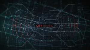 پروژه افترافکت تریلر ترافیک شهر City Traffic Trailer