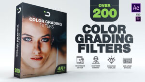 پروژه افترافکت فیلترهای ارتقای رنگ Color Grading Filters