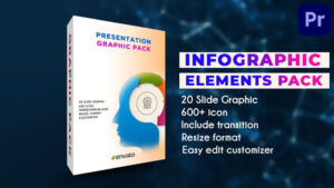 پروژه پریمیر مجموعه اجزای اینفوگرافیک Infographic Elements Pack