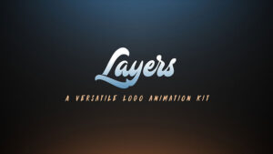 پروژه افترافکت مجموعه نمایش لوگو Layers Logo Animation Kit