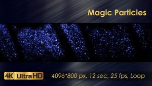 ویدیوی موشن گرافیک ذرات پارتیکلی Magic Particles