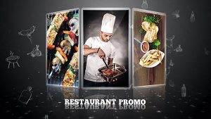 پروژه افترافکت تیزر تبلیغاتی رستوران Restaurant Promo