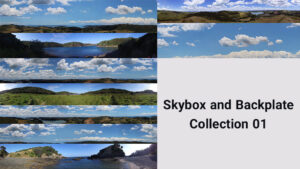پکیج رایگان تصاویر زمینه مناظر طبیعی Skybox and Backplate Colletion 1