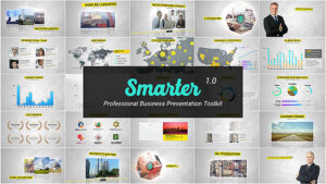 پروژه افترافکت پرزنتیشن اینفوگرافیک شرکتی Smarter Business Presentation