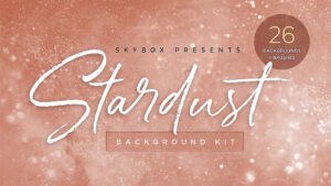 کالکشن تصاویر زمینه پارتیکلی Stardust Universe Background Kit