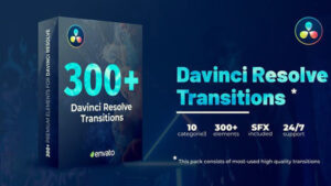 300 ترانزیشن داوینچی ریزالو Transitions Library