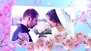 پروژه افترافکت اسلایدشو عروسی با گل Wedding Flowers Slideshow