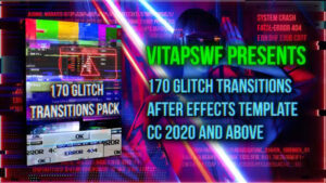 مجموعه ترانزیشن گلیچ Glitch Transitions Pack
