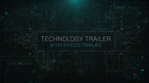 پروژه افترافکت تریلر تکنولوژی پیشرفته Advanced Technology Trailer