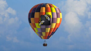 پروژه افترافکت نمایش لوگو با بالون Air Balloon Logo