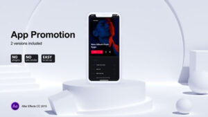 پروژه افترافکت تیزر تبلیغاتی اپلیکیشن App Promotion 11 Pro