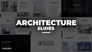 پروژه افترافکت اسلایدهای پرزنتیشن Architecture Slides