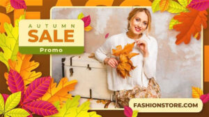 پروژه افترافکت تیزر تبلیغاتی فروش ویژه پاییز Autumn Season Sale Promo