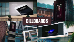 پروژه افترافکت بیلبورد تبلیغاتی Billboards