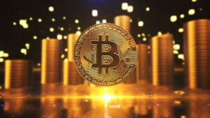 پروژه افترافکت نمایش لوگو با بیت کوین Bitcoin Logo Reveal