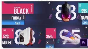 پروژه تبلیغات ویدیویی محصولات در Black Friday