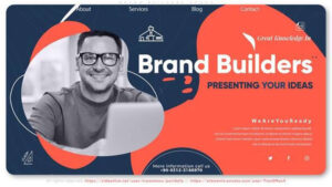 پروژه افترافکت تیزر تبلیغاتی آژانس برندینگ Brand Builders Promo