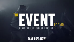 پروژه افترافکت تیزر تبلیغاتی همایش کسب و کار Business Event Promo