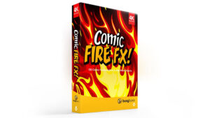 مجموعه فوتیج موشن گرافیک کمیک آتش Comic Fire FX