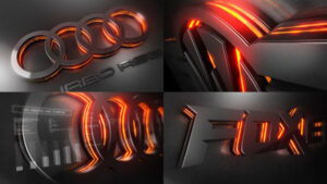 پروژه افترافکت نمایش لوگو ماشین Car Logo Reveal