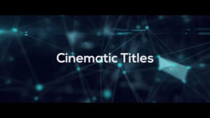 پروژه پریمیر عناوین سینمایی Cinematic Titles