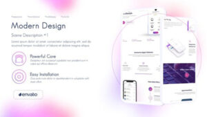 پروژه افترافکت پرزنتیشن اپلیکیشن رنگارنگ Colorful App Presentation