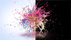 پروژه افترافکت نمایش لوگو با پاشیدن رنگ Colorful Paint Logo Reveal