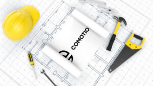 پروژه افترافکت نمایش لوگو روی طرح ساختمان Construction Blueprint Logo