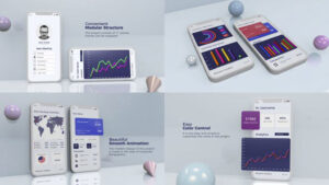 پروژه افترافکت پرزنتیشن اپلیکیشن Corporate App Presentation