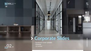 پروژه افترافکت پرزنتیشن شرکتی Corporate Slides Social Media
