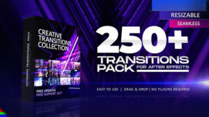 پروژه افترافکت مجموعه ترانزیشن Transitions Pack