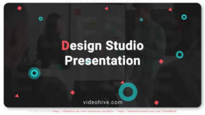 پروژه افترافکت پرزنتیشن استودیو طراحی Design Studio Presentation