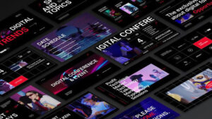 پروژه افترافکت تیزر تبلیغاتی همایش Digital Event Promo