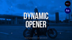 پروژه افترافکت افتتاحیه مدرن Dynamic Modern Opener