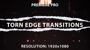 دانلود ترانزیشن پریمیر 8 افکت پاره شدن کاغذی Torn Edge