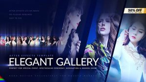 پروژه افترافکت گالری عکس Elegant Photo Gallery