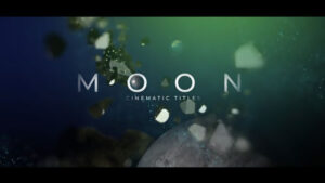 پروژه افترافکت نمایش عناوین سینمایی Fanstastic Moon Movie Titles